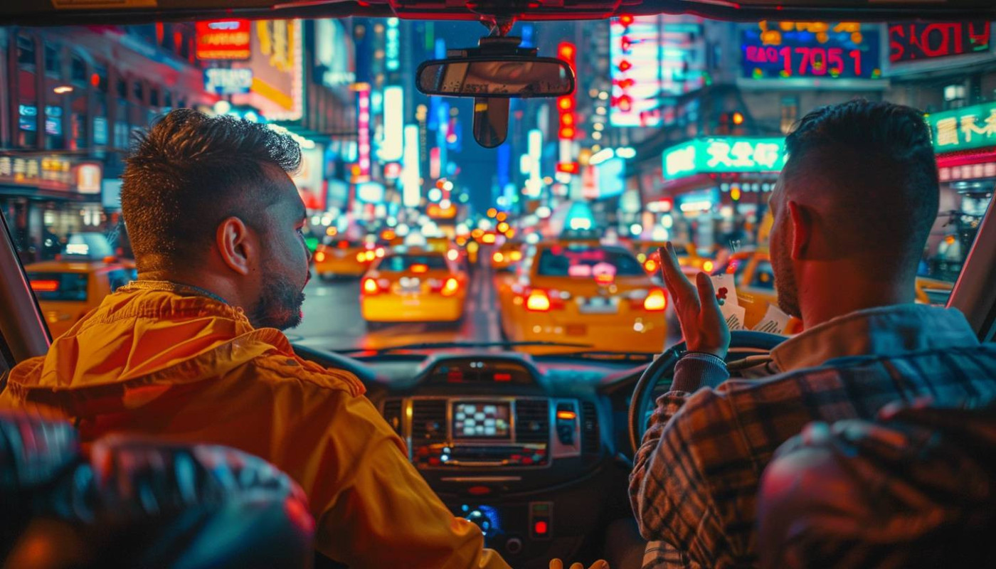 Taxi Drivers Sharing Their Experiences With Online Betting